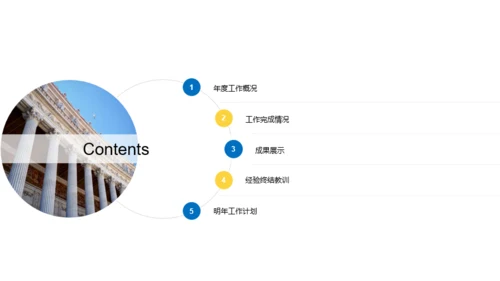 蓝色渐变风年度个人工作报告通用PPT模板下载