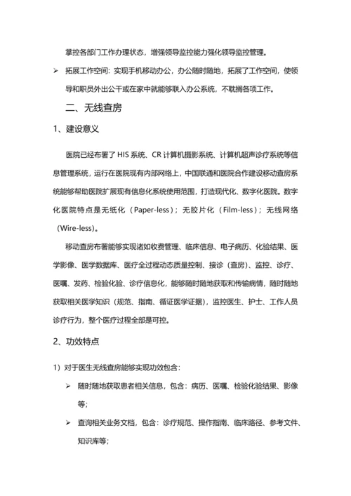 医院信息化建设综合专项方案.docx