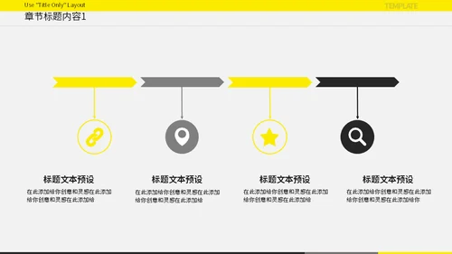 欧美风黄色活力工作总结汇报通用PPT模板