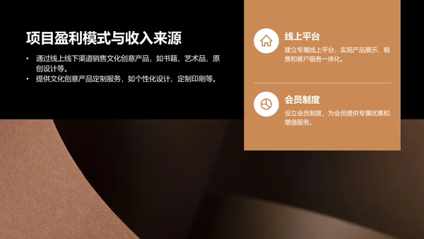 橙色时尚/奢华大学生创新创业计划书PPT模板