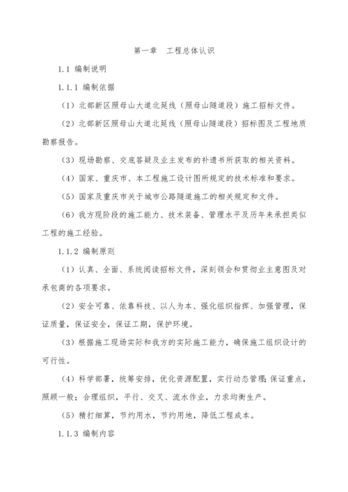 隧道工程技术标.docx