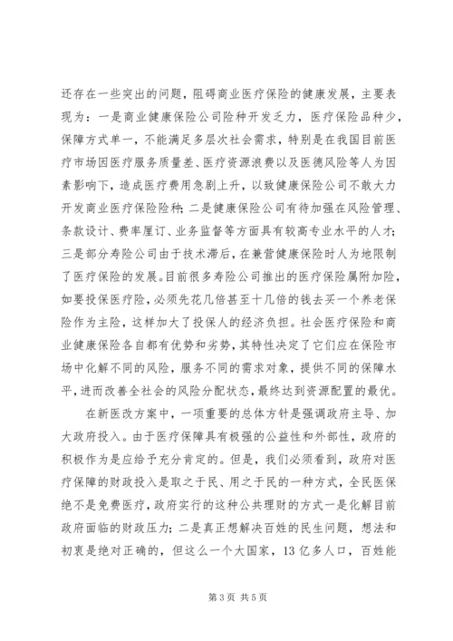 商业医疗保险调研报告.docx