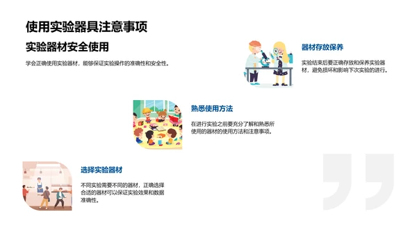 化学实验安全操作PPT模板