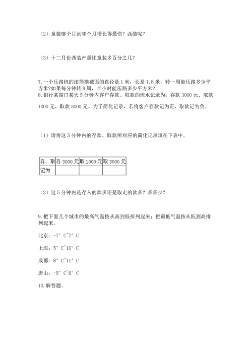 六年级小升初数学解决问题50道附答案【精练】.docx