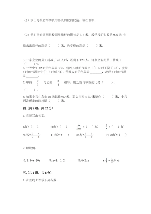 辽宁省【小升初】2023年小升初数学试卷含答案（突破训练）.docx