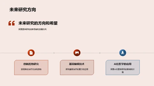 医学研究之路