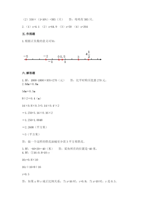 绥化市小升初数学测试卷完整版.docx