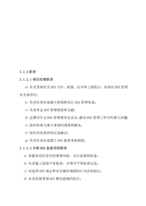 HSE作业综合计划书模板.docx