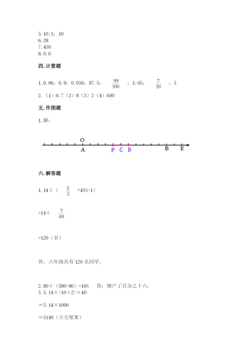 北京版六年级下册期末真题卷及完整答案一套.docx