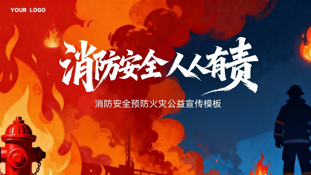 大气消防安全预防火灾知识普及ppt