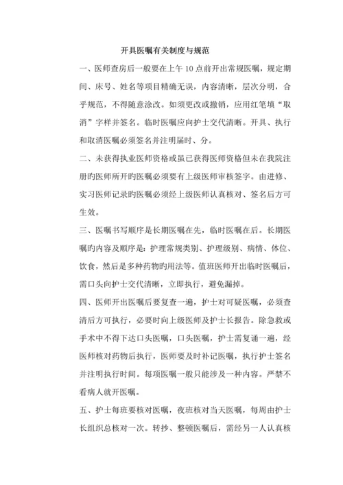 开具医嘱相关新版制度与基础规范课件.docx