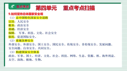 八上道法第四单元维护国家利益复习课件2024