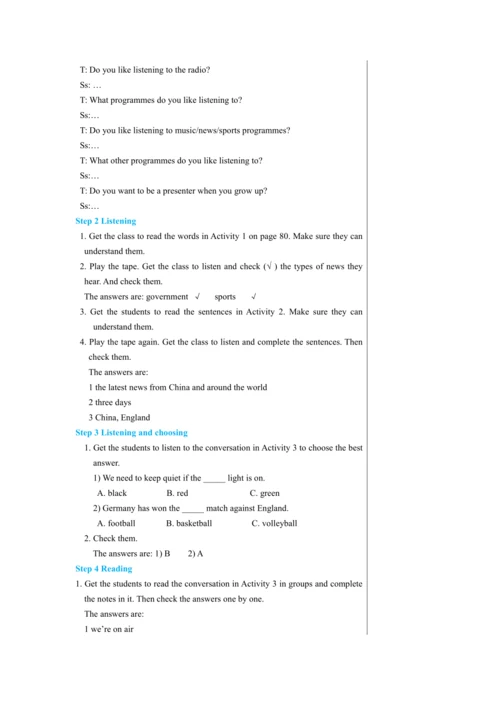 Module 10 Unit 1教学详案