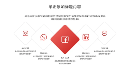红色欧美风公司介绍企业宣传商务PPT模板