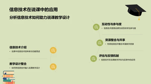 黄色插画风教师说课教学设计公开课PPT模板