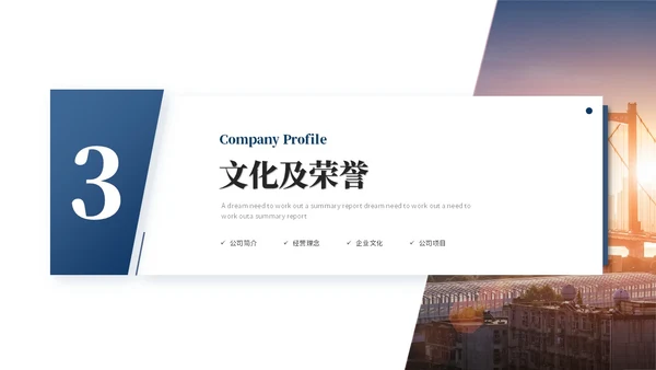 商务励志风公司介绍企业介绍企业宣传产品介绍ppt模板