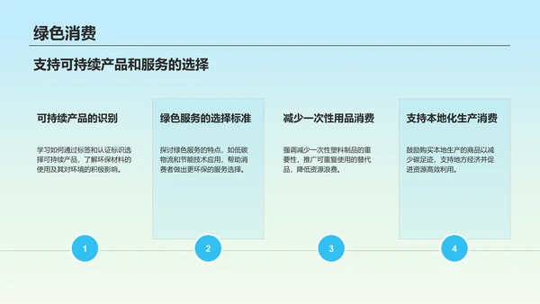 蓝色商务风环保知识科普培训课件PPT模板