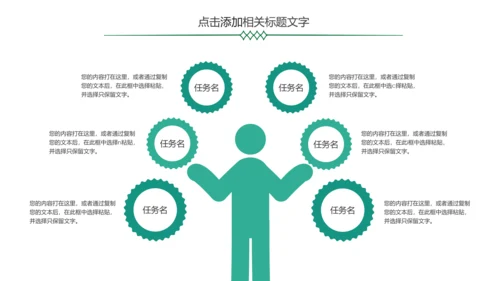 简约金融银行理财中国农业银行PPT模板