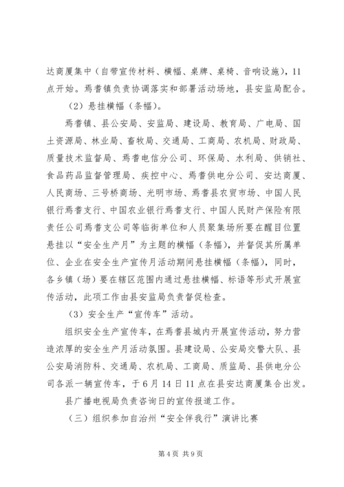 自治县XX年安全生产月活动方案.docx