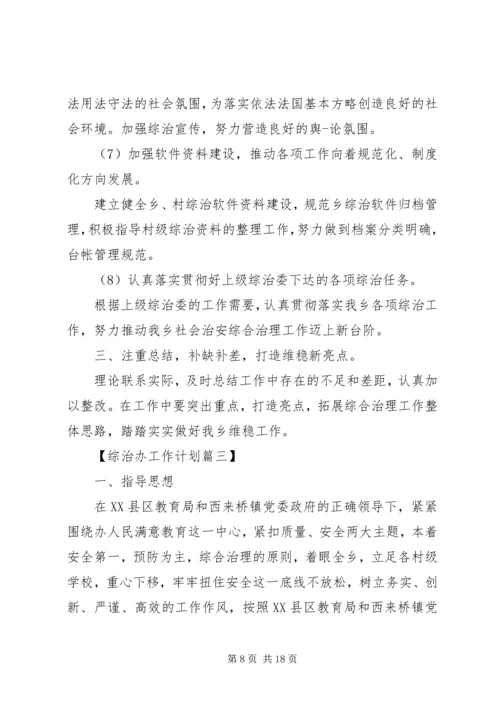 综治办个人工作计划范文.docx