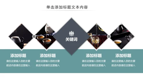 中国风茶文化茶道茶艺茶叶茶厂PPT模板