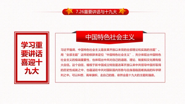 党委党政做合格党员喜迎十九大PPT模板