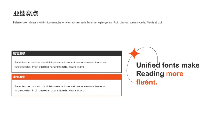 单色扁平业绩亮点