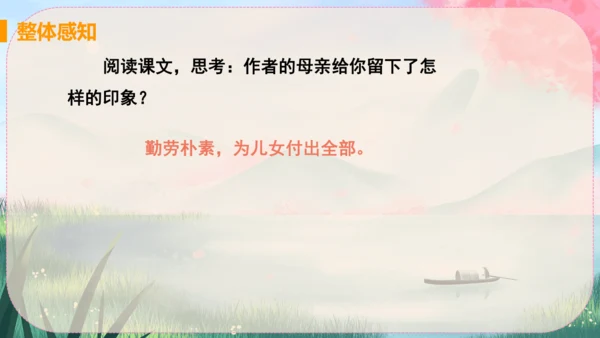 7《回忆我的母亲》课件