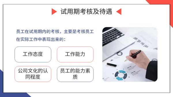 新员工入职与试用期管理办法企业管理通用PPT模板