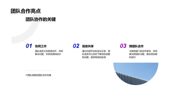 IT团队季度报告PPT模板