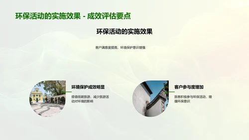 绿色旅游策划PPT模板