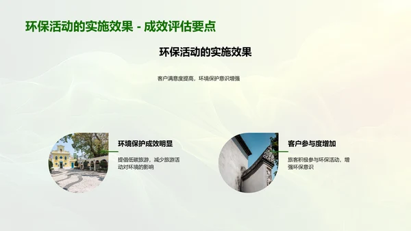 绿色旅游策划PPT模板