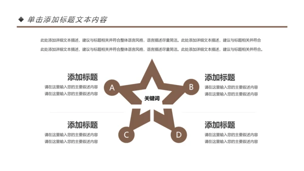 简约咖啡主题动态PPT模板