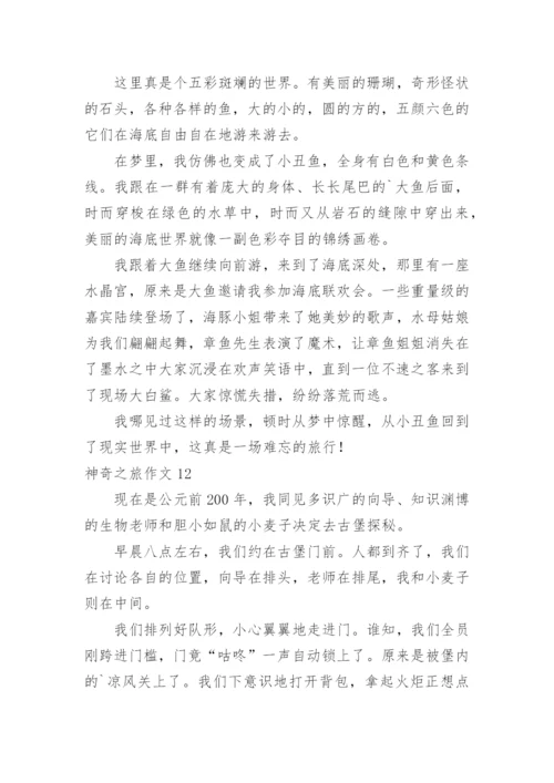 神奇之旅作文.docx