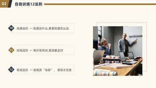 演讲与口才简约商务PPT