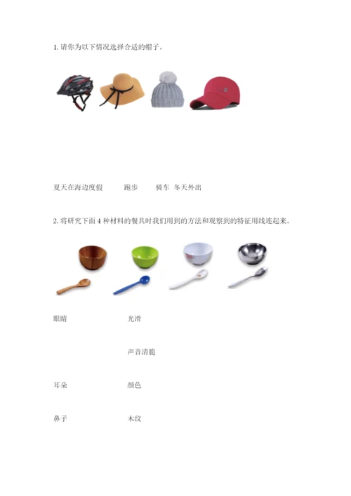 教科版科学二年级上册《期末测试卷》【基础题】.docx