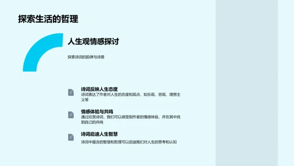 诗词教学讲座PPT模板