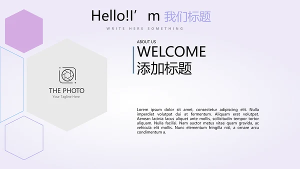 紫色时尚公司产品介绍宣传通用PPT动态模板