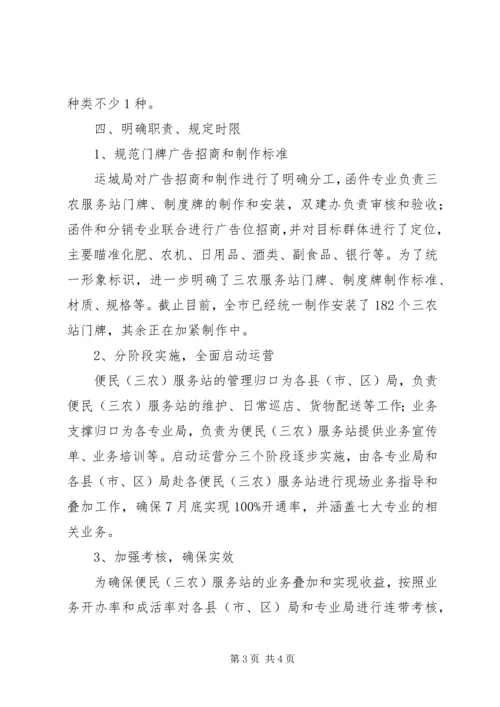 发挥优势服务三农做大做强农村邮政物流_1.docx