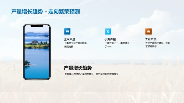 农业产量季度报告