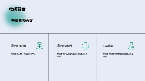 电子竞技赛事策划