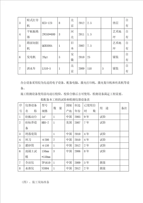 人行道道施工组织设计DOC35