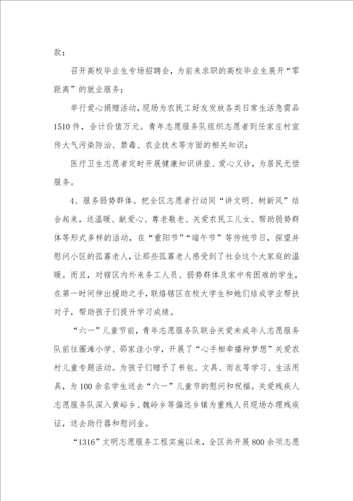 志愿者文明志愿服务工程总结志愿者网络文明志愿服务活动