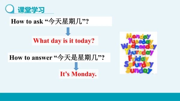 【轻松备课】外研版初中英语七年级上Starter Module 4 Unit 1教学课件