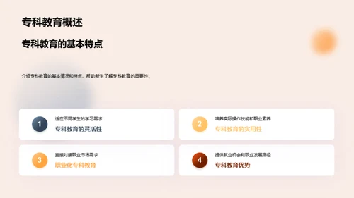 专科教育之光明道路