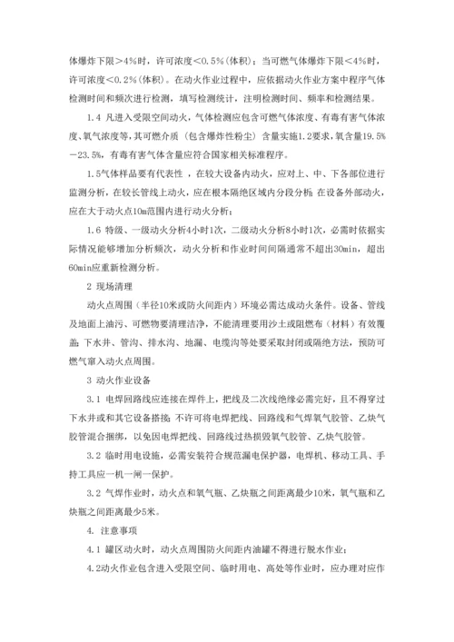 动火安全管理标准规定.docx