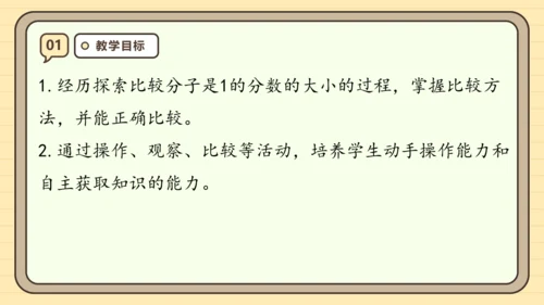 8.2 比较几分之一的大小 课件(共21张PPT) 人教版 三年级上册数学