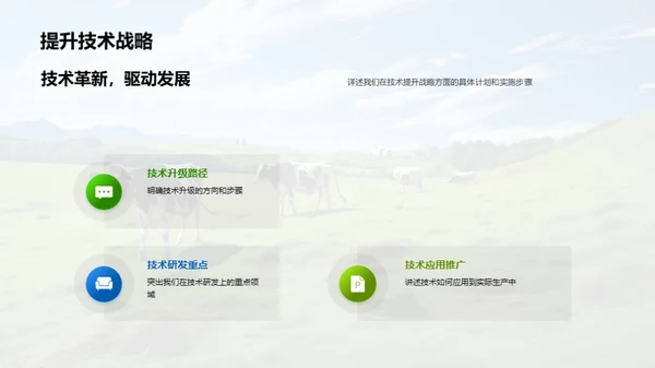 畜牧业务崭新征程