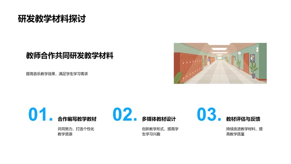 小学音乐活动教学PPT模板