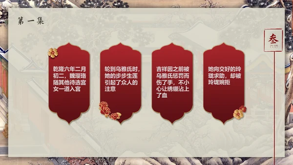 故宫那些事太和殿中国风通用PPT模板
